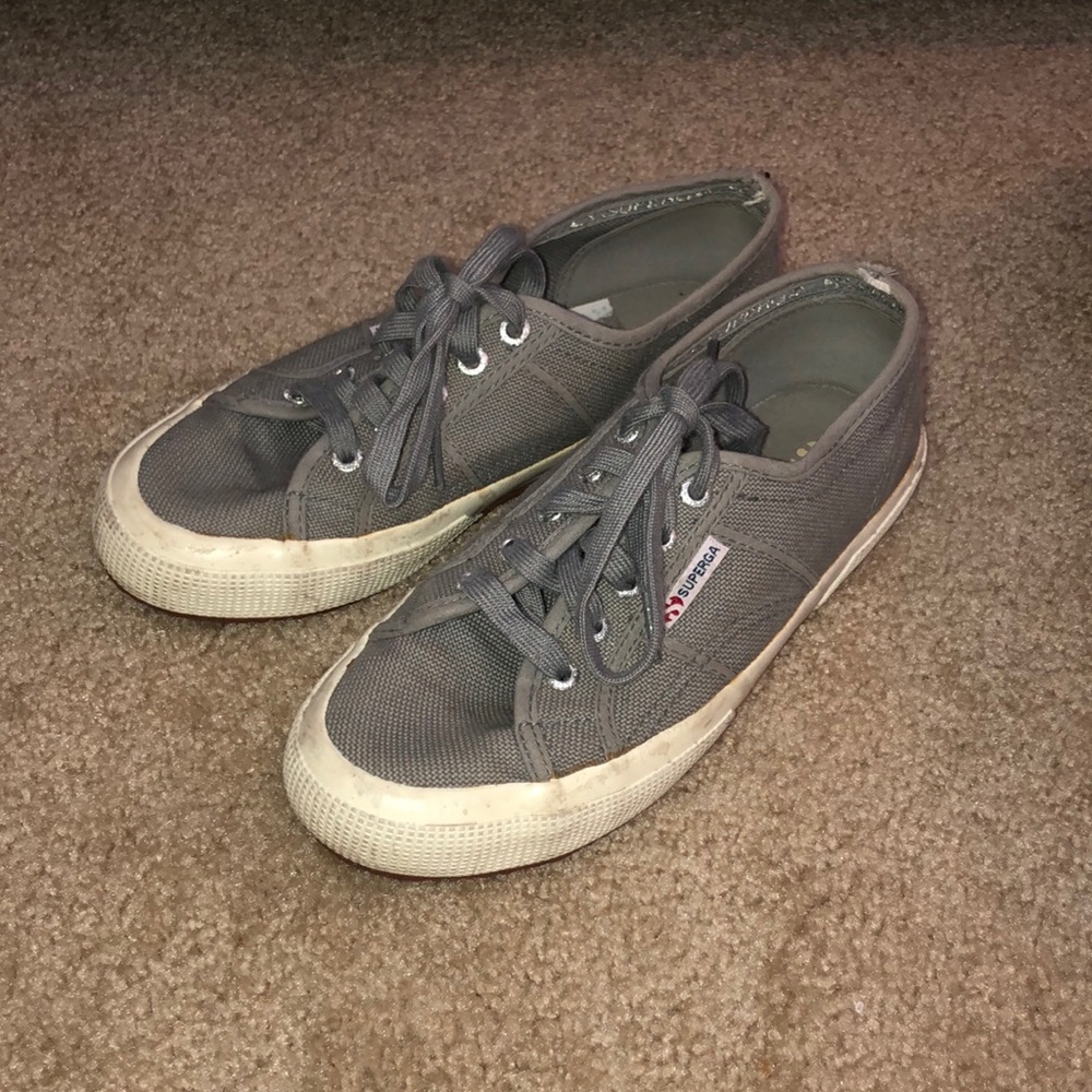 Women’s Gray Superga